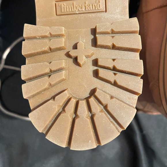 Timberland boot natural like beige size 9 like new - Picture 5 of 9